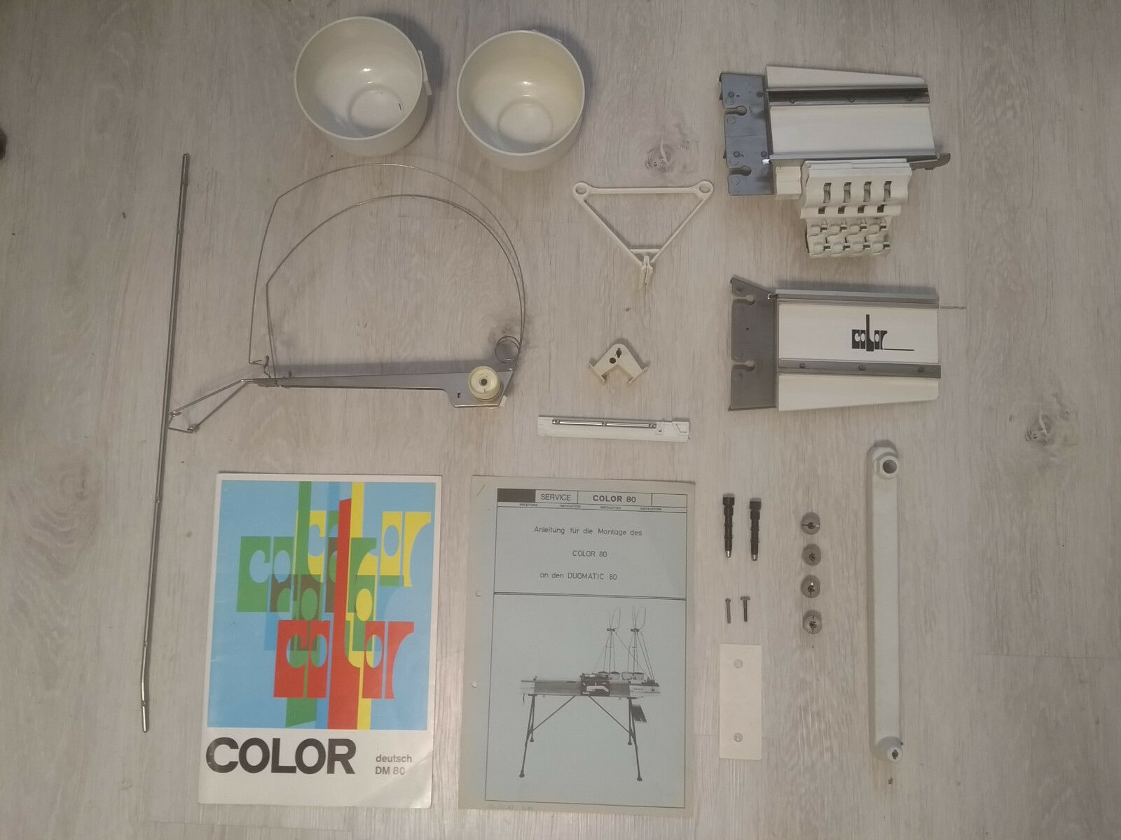 Komplett-set 4-farb-wechsler Color Strickmaschine Duomatic 80